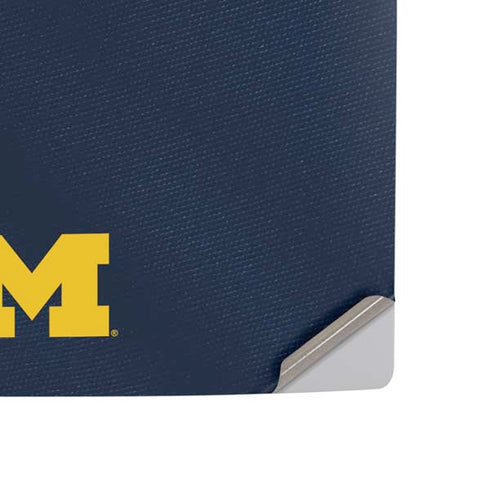 University of Michigan Blue Jersey PS5 Console Skin